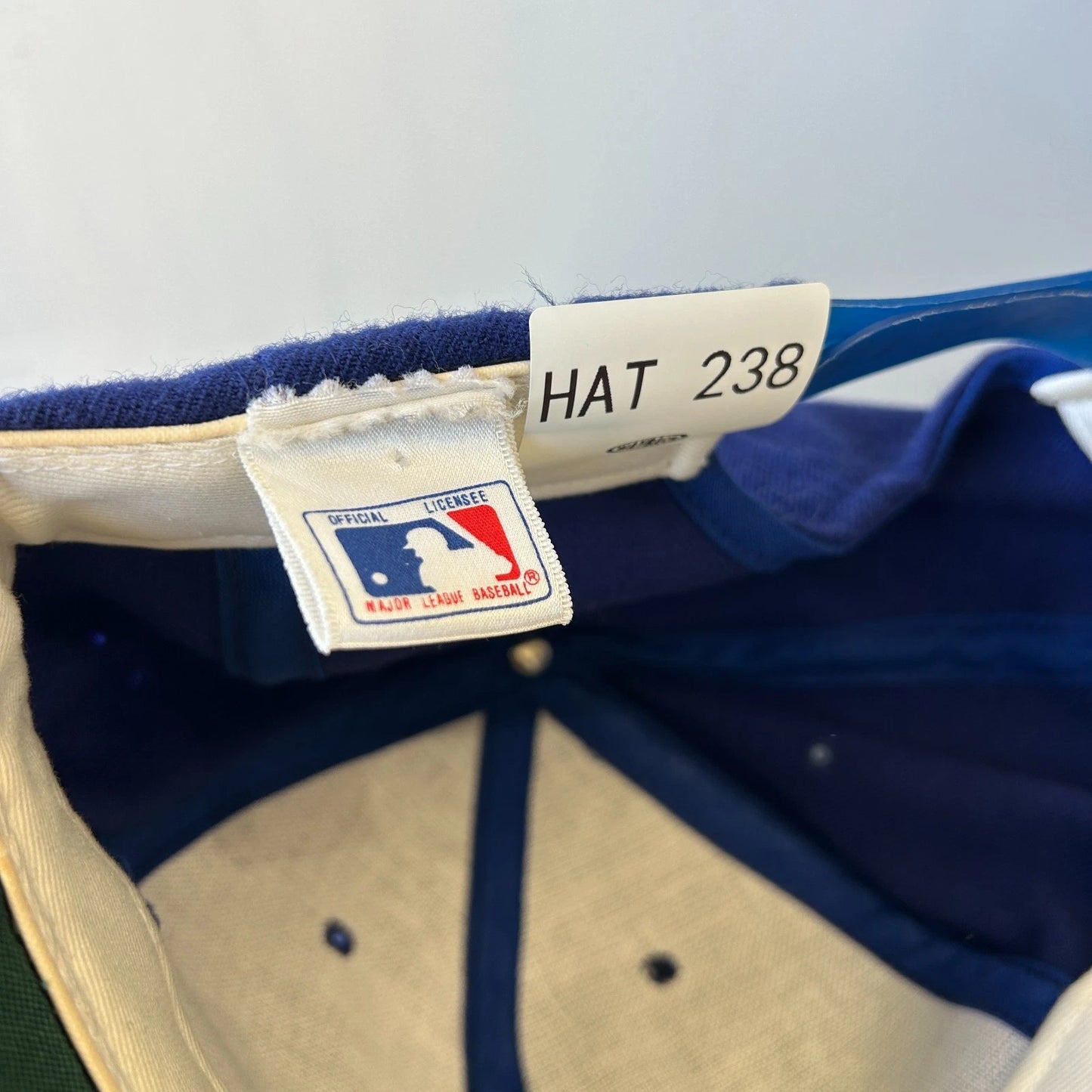 Vintage 90s | Kansas City Royals Wool Ted Fletcher MLB Snapback Hat sz OS