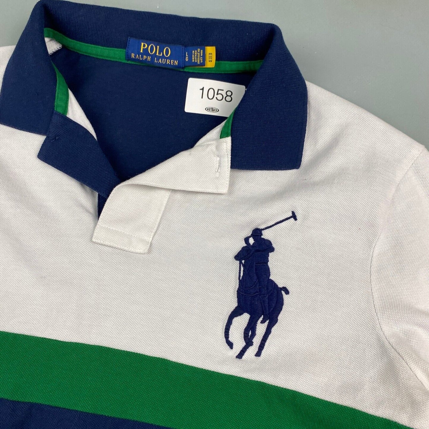 Ralph Lauren Polo Big Horse Polo Shirt sz Large Men Adult