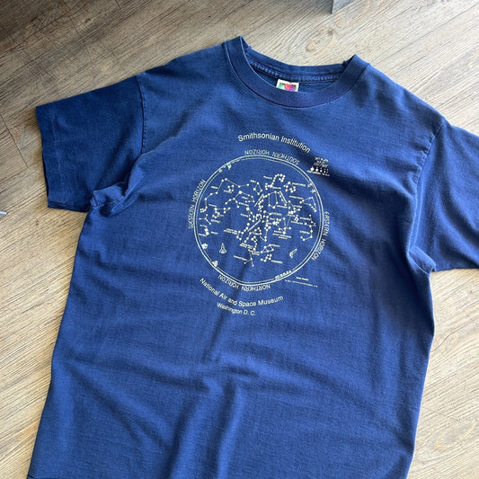 VINTAGE 1987 | Smithsonian Institution National Air & Space Museum T-Shirt sz L