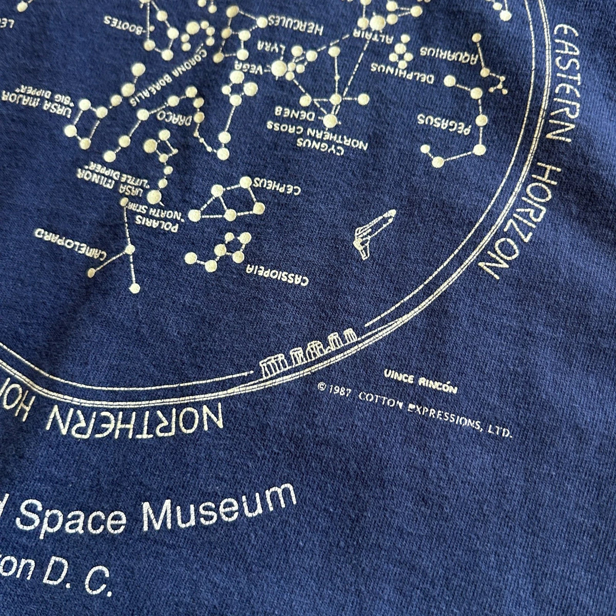 VINTAGE 1987 | Smithsonian Institution National Air & Space Museum T-Shirt sz L