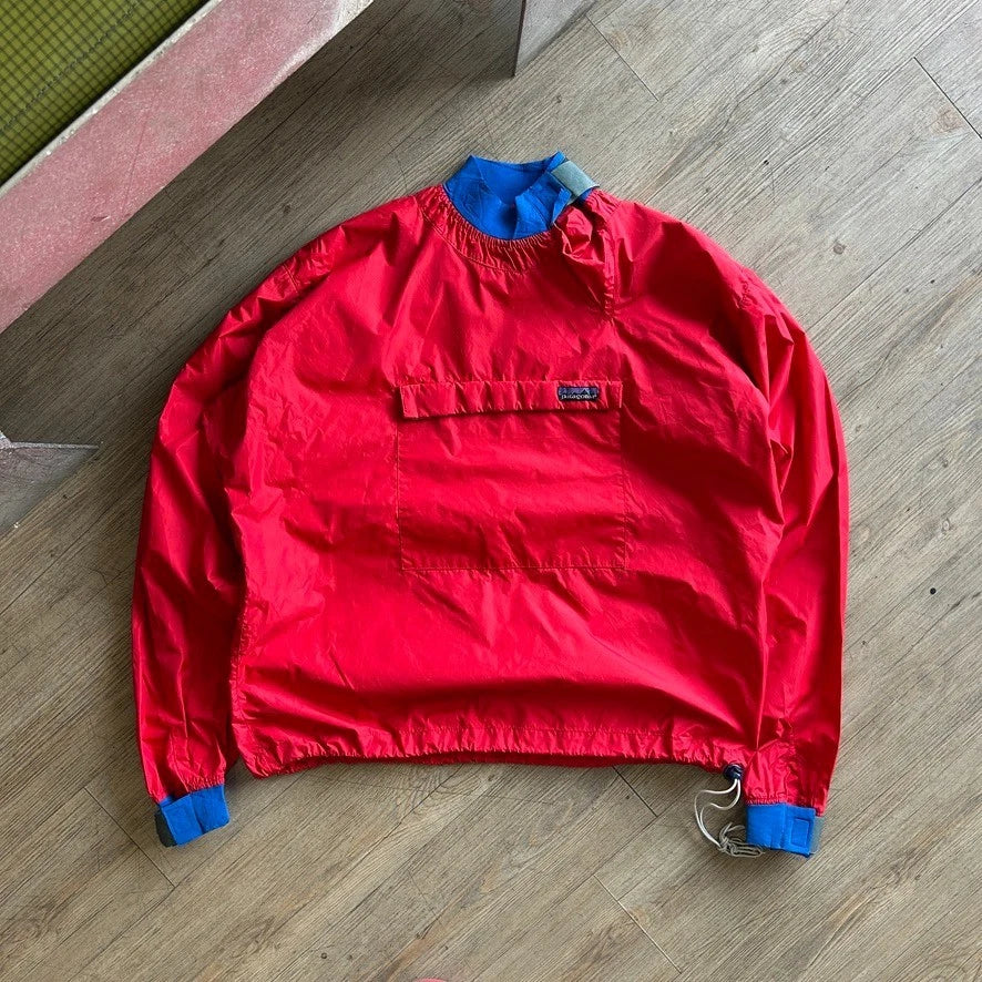 VINTAGE 80s 90s | Patagonia Paddling Kayak Crewneck Jacket sz L