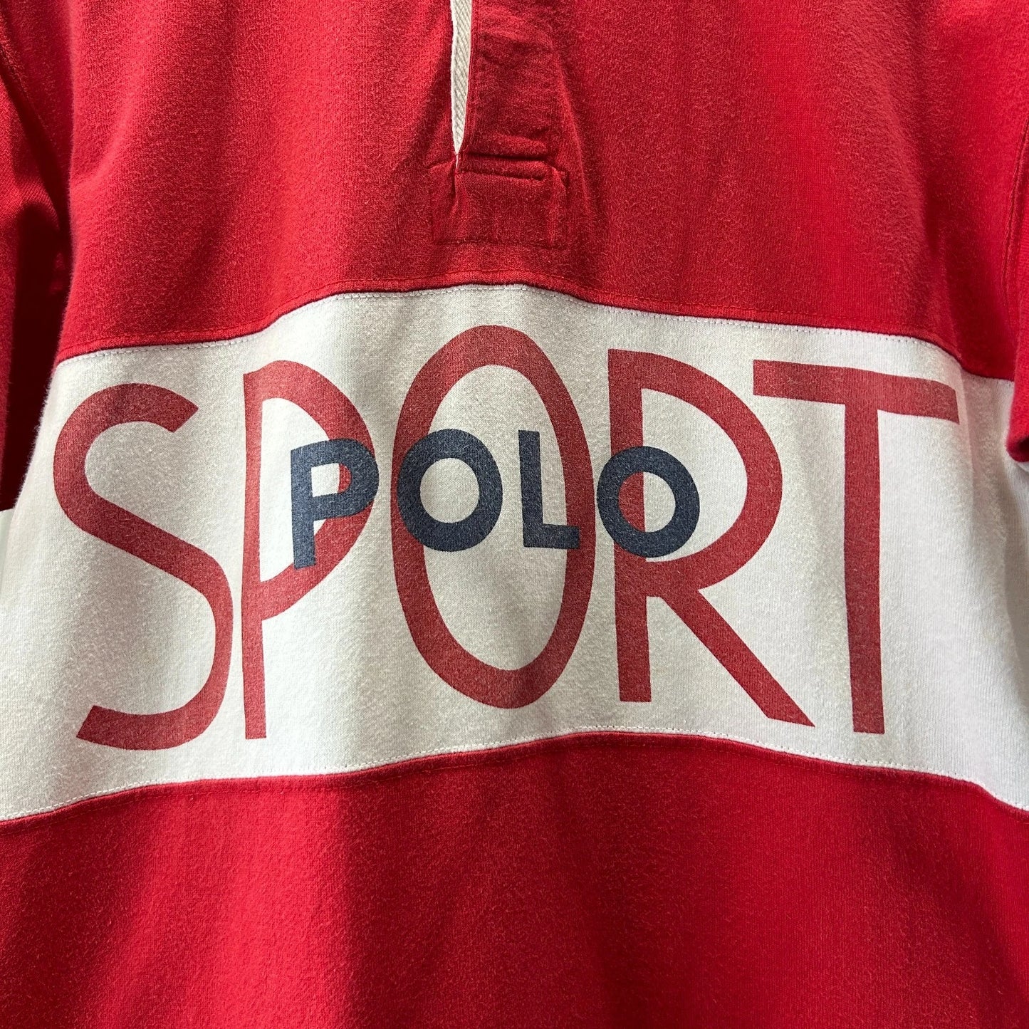 VINTAGE 90s | Polo by Ralph Lauren Polo Sport K-Swiss Striped Polo Shirt sz M