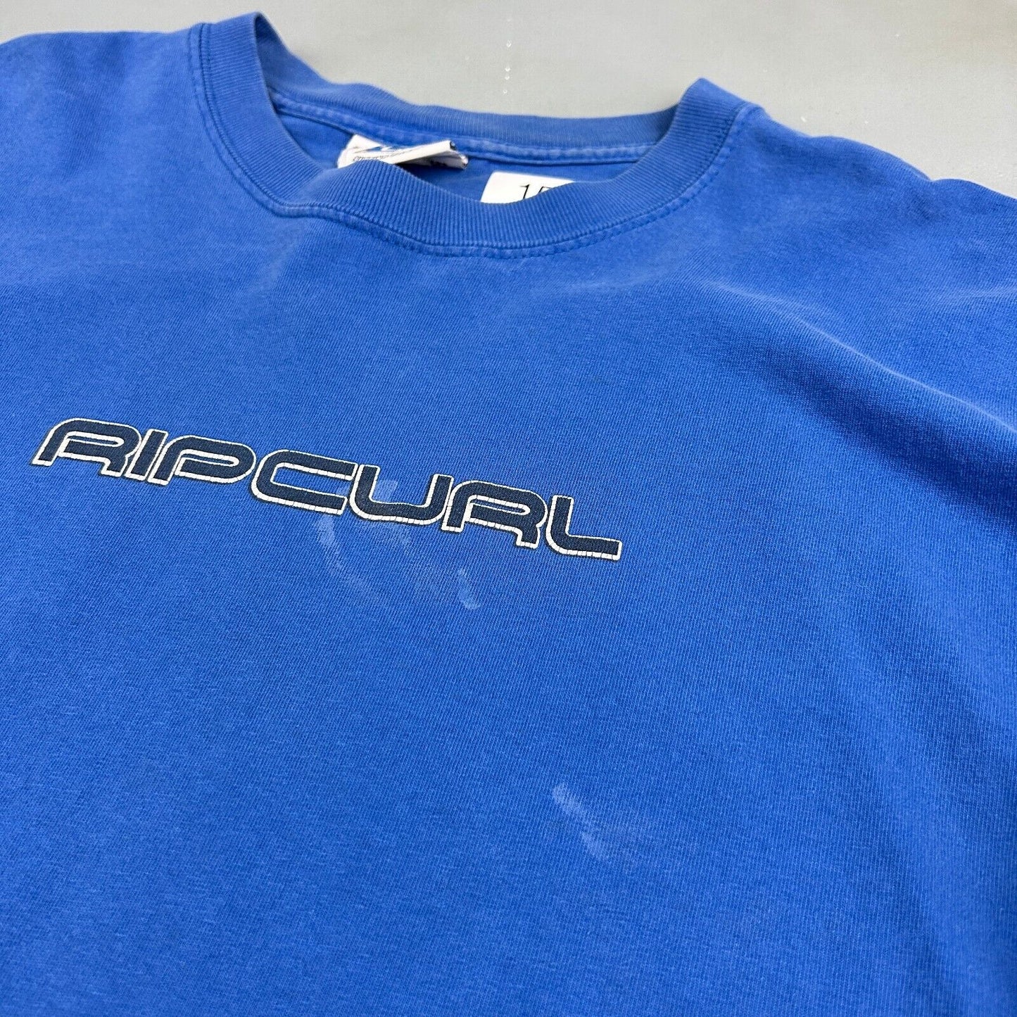VINTAGE 90s | Rip Curl Surfing Company Blue T-Shirt sz XL Adult