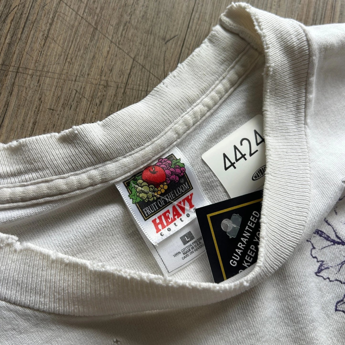 1990s | Sommelier All Over Wine Print Ripley New York T-Shirt sz L