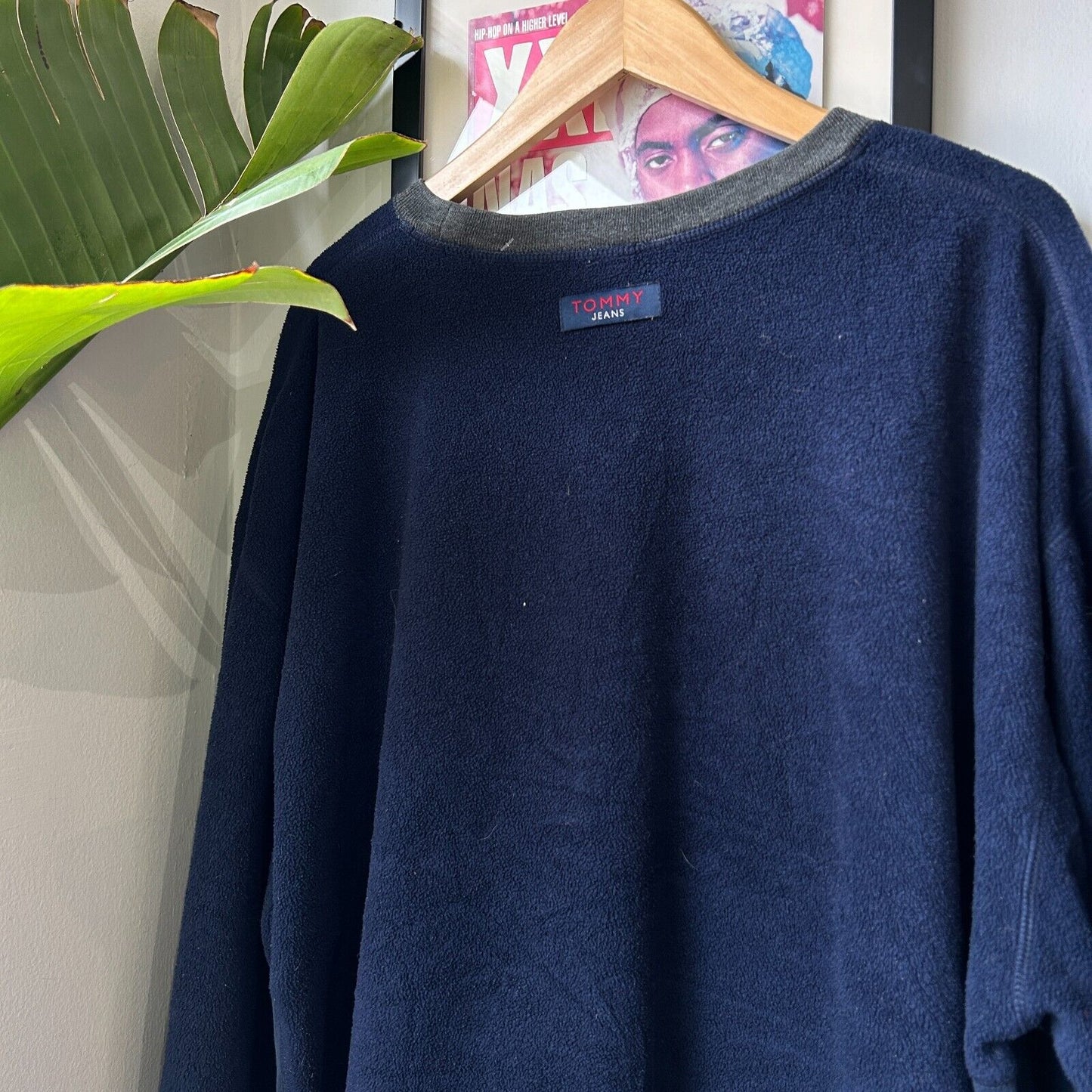 VINTAGE | Tommy Hilfiger Fleece Crewneck Tommy Jeans Sweater sz XL Adult