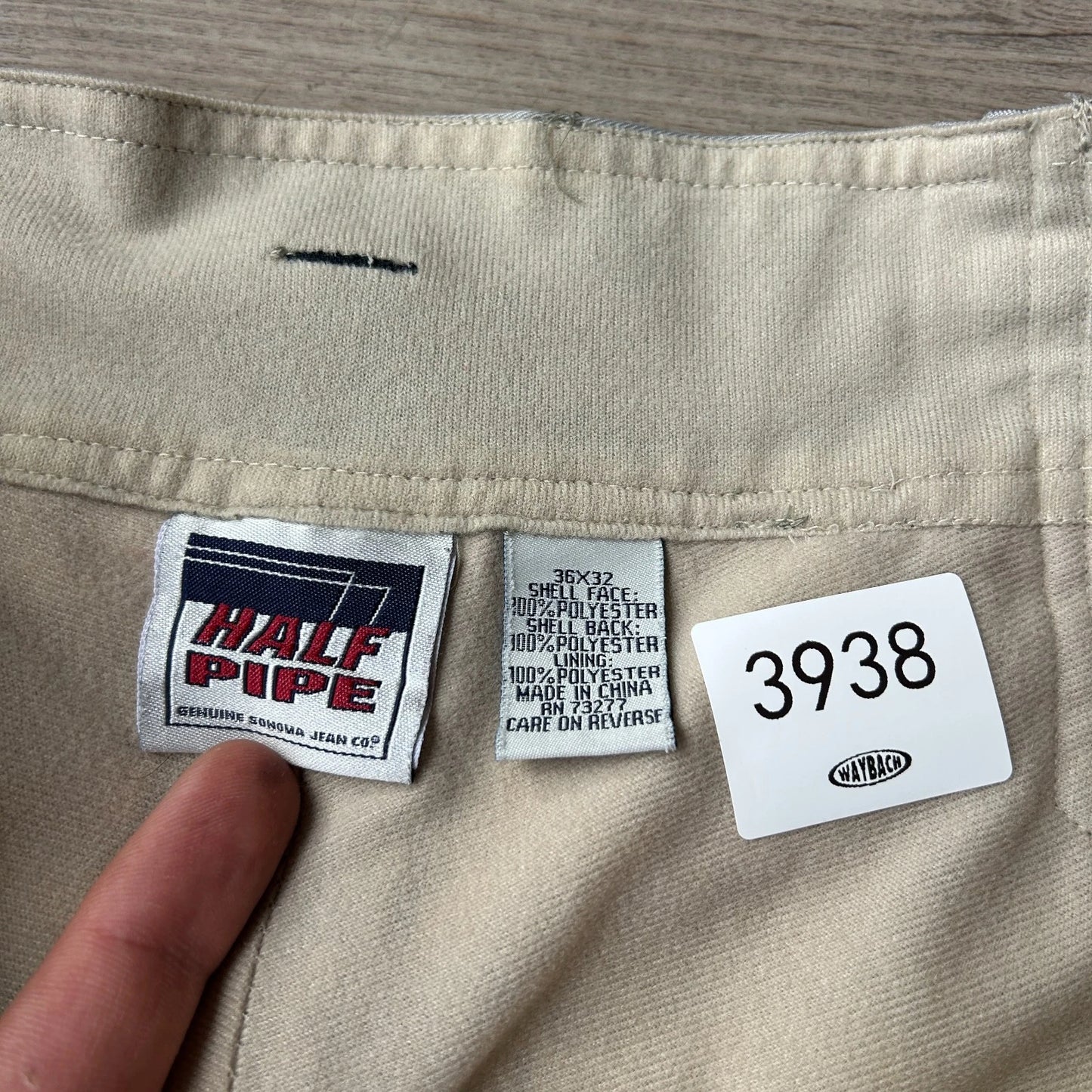 VINTAGE Y2k | Half Pipe Loose Baggy Technical Lined Track Pants sz W36 L32