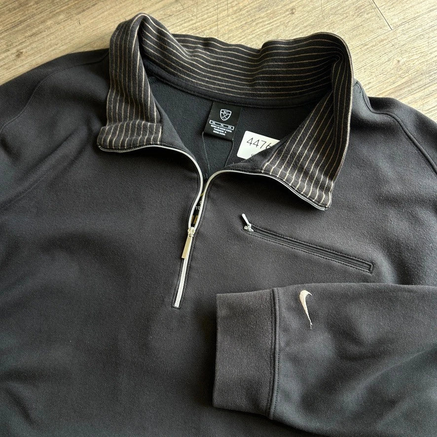 NIKE GOLF | Vintage Sun Faded 1/4 Zip Pullover Collared Sweater sz XL