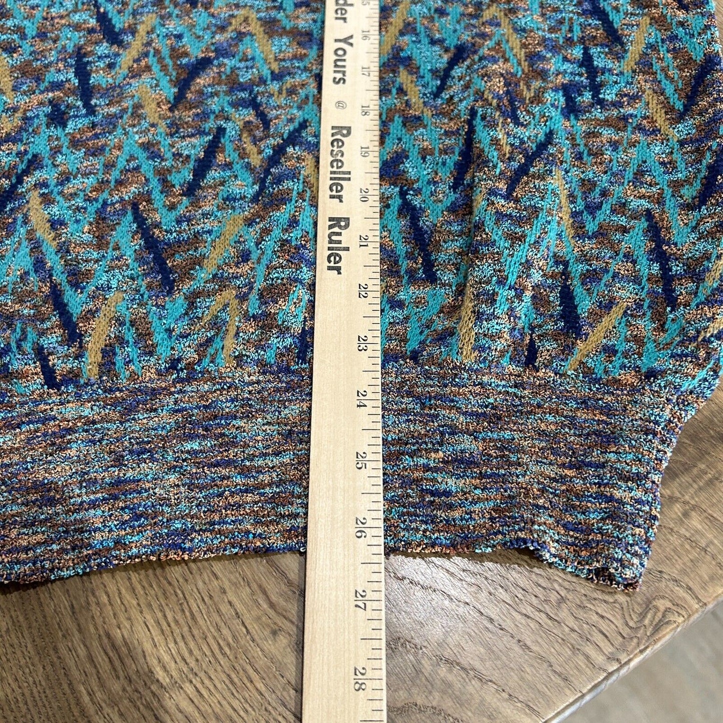 VINTAGE | Missoni Sport Collared Knit Sweater Made in Italy sz M