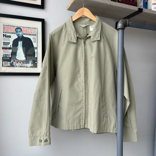 VINTAGE 70s 80s | Campus Combed Cotton Swinger Jacket sz L