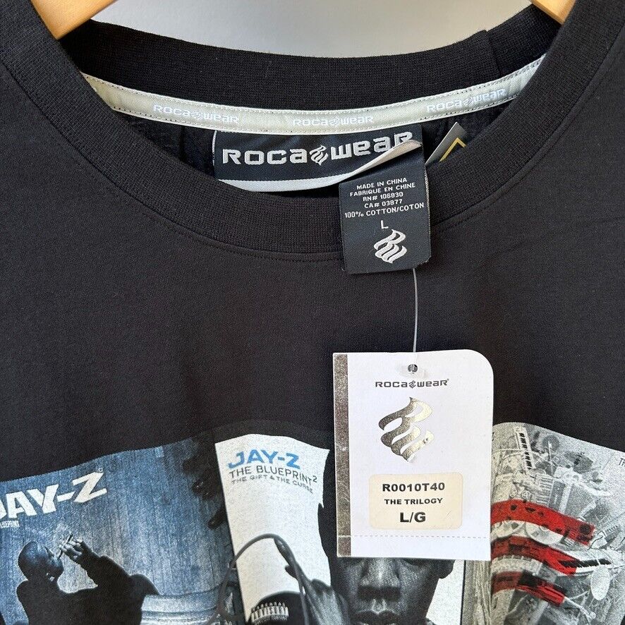 VINTAGE | Rocawear The Trilogy Jay Z T-Shirt sz L