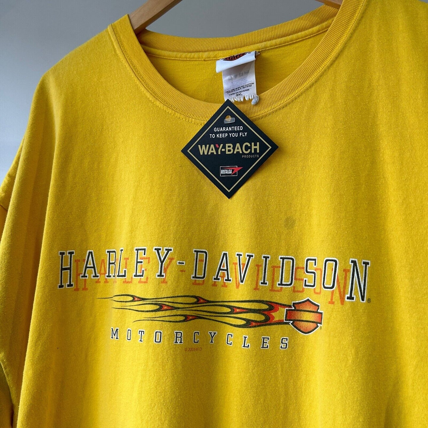 VINTAGE 2006 | HARLEY DAVIDSON Tilley NC Biker T-Shirt sz 3XL Adult