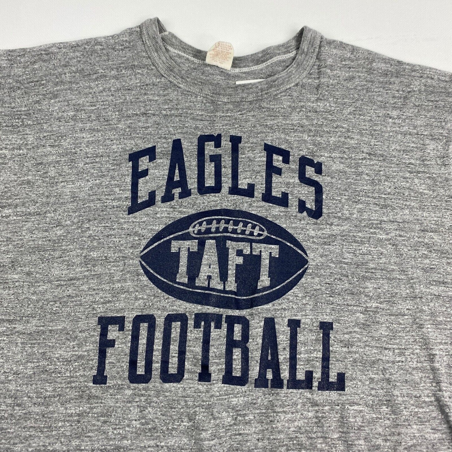 VINTAGE 70s Eagles Taft Football Russell Athletic T-Shirt sz Large Men
