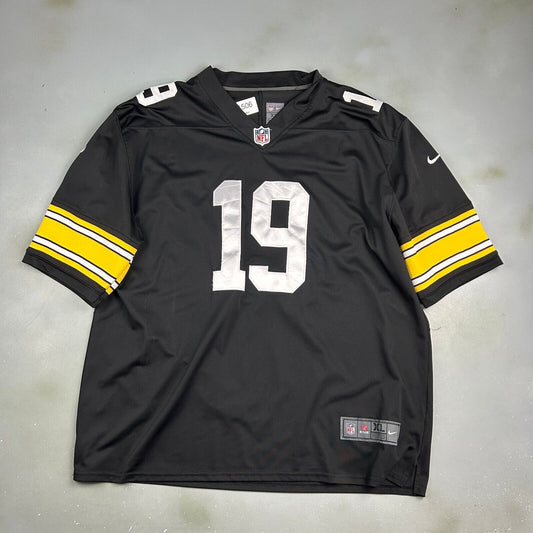 VINTAGE Nike Pittsburgh Steelers Football On field Jersey #19 sz XXL Men Adult