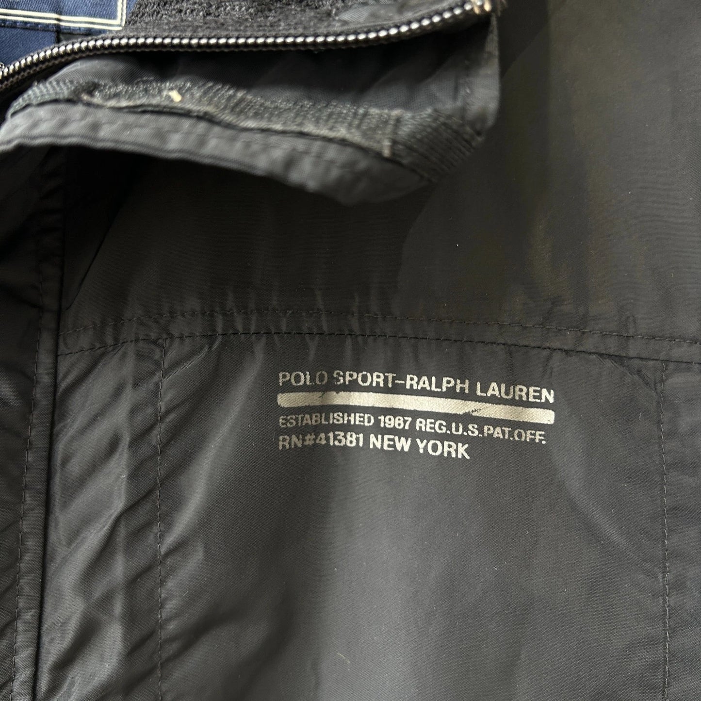 VINTAGE | POLO Sport Ralph Lauren NY Technical Nylon Vest Jacket sz M/L
