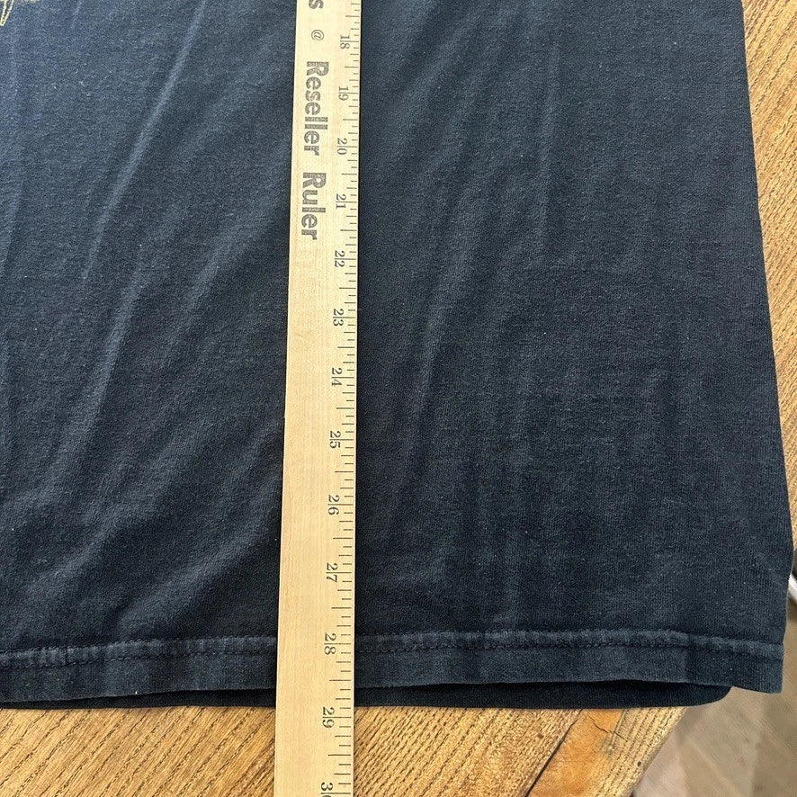 VINTAGE | Slipknot Sun Faded Heavy Metal Black Band T-Shirt sz XL