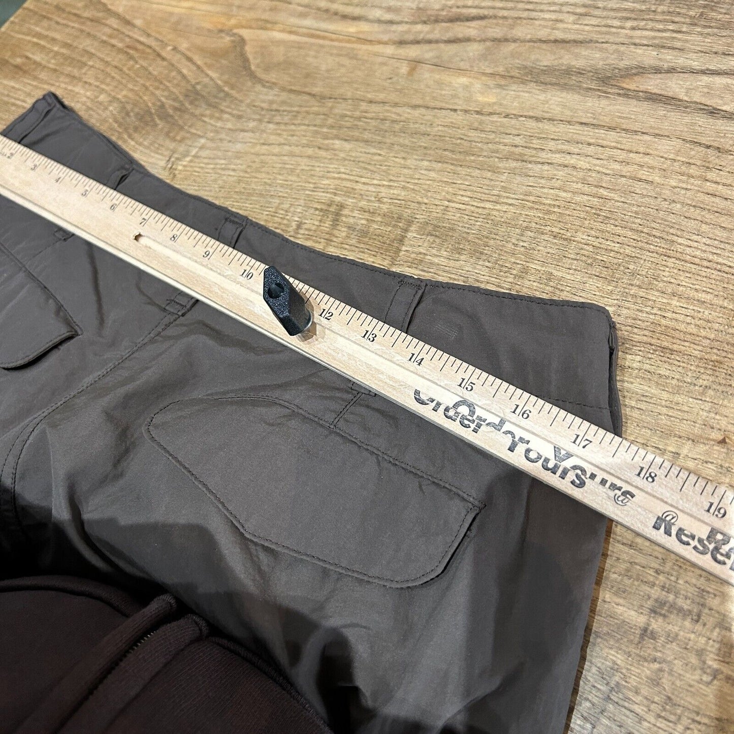 VINTAGE | GoodEnough Brown Nylon Cargo Pants sz L W34