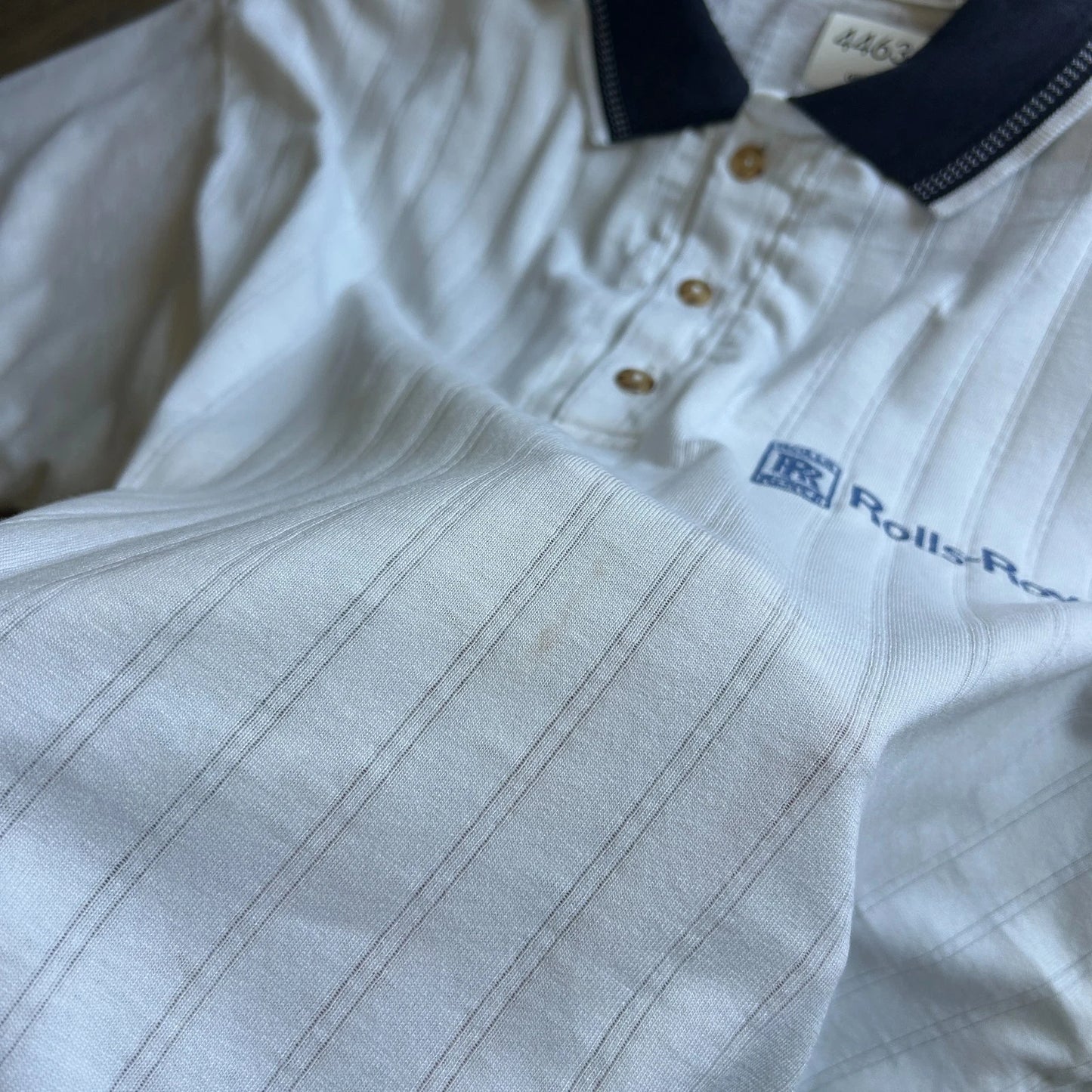 1990s | Rolls-Royce Vintage Golf Polo Shirt sz L/XL