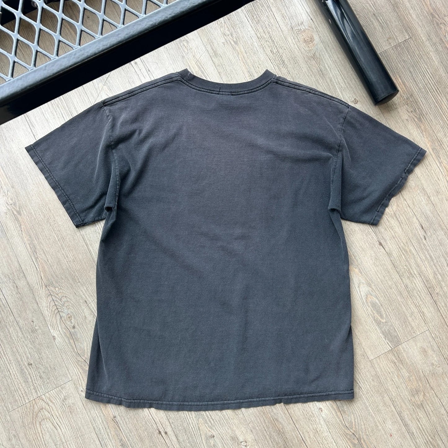 VINTAGE | Cadillac Logo Faded Monogram Print T-Shirt sz XL