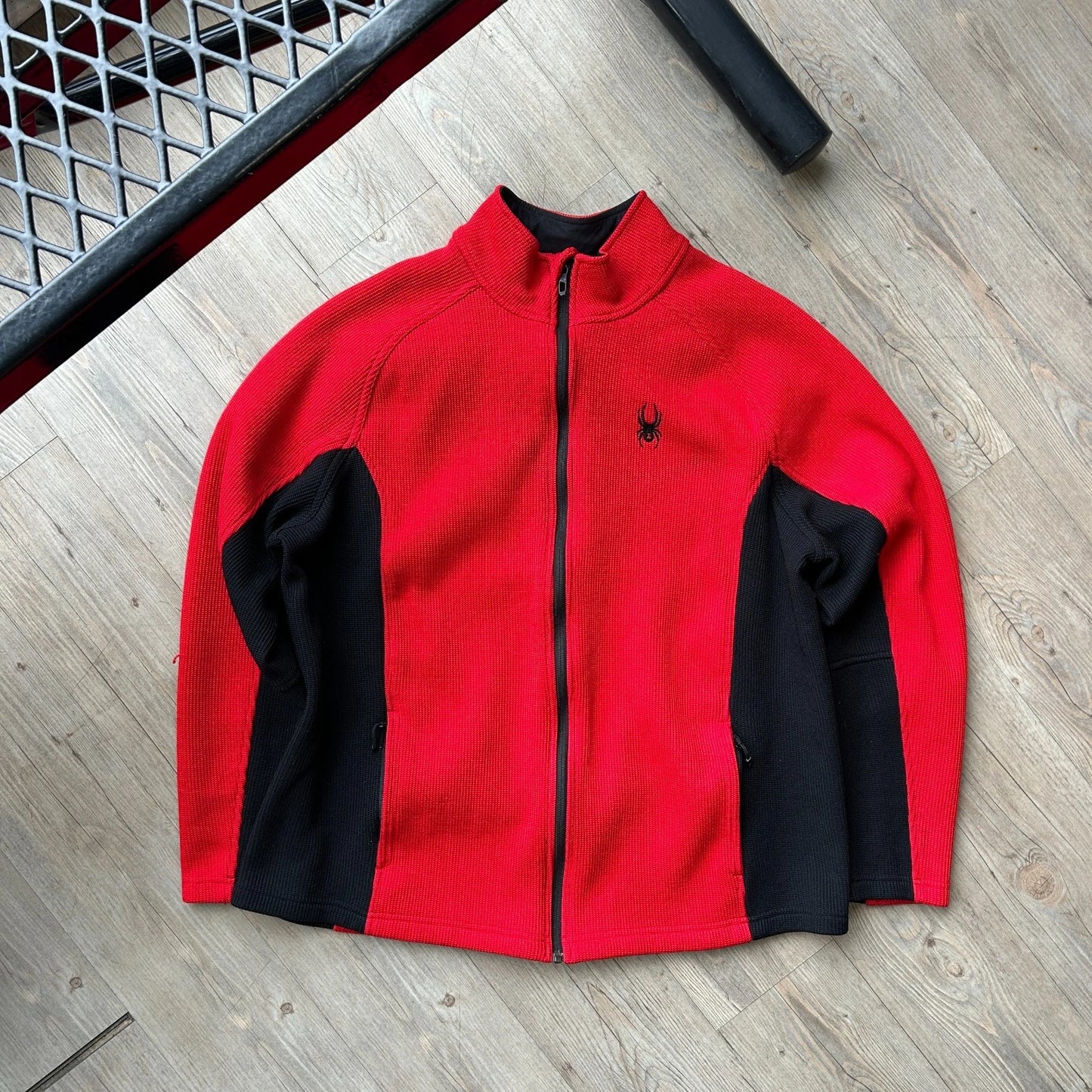 VINTAGE | Spyder Thermal Fleece Mid Layer Jacket sz 2XL