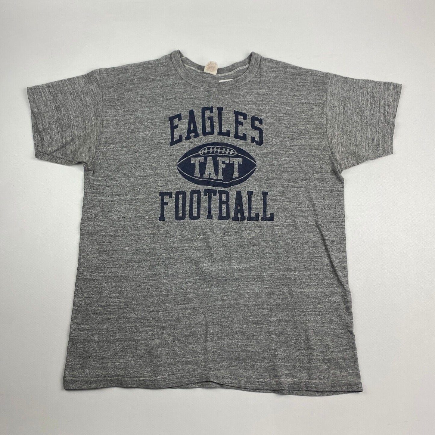 VINTAGE 70s Eagles Taft Football Russell Athletic T-Shirt sz Large Men