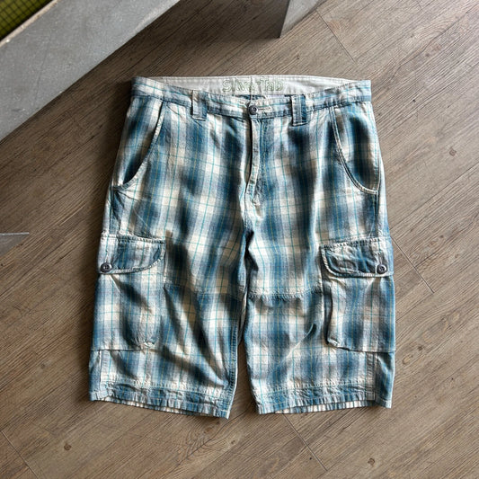 Levi's SILVERTAB | Plaid Loose Fit Vintage Y2K Cargo Shorts sz W35