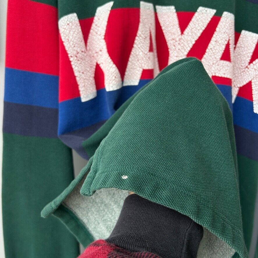 VINTAGE 90s | Ralph Lauren KAYAK Rugby Polo Shirt sz XL