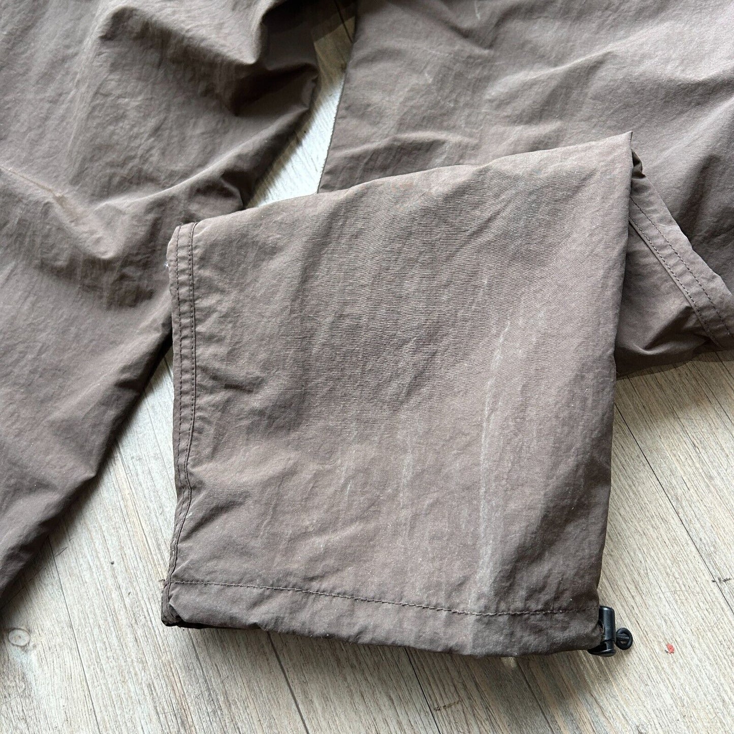 VINTAGE | GoodEnough Brown Nylon Cargo Pants sz L W34