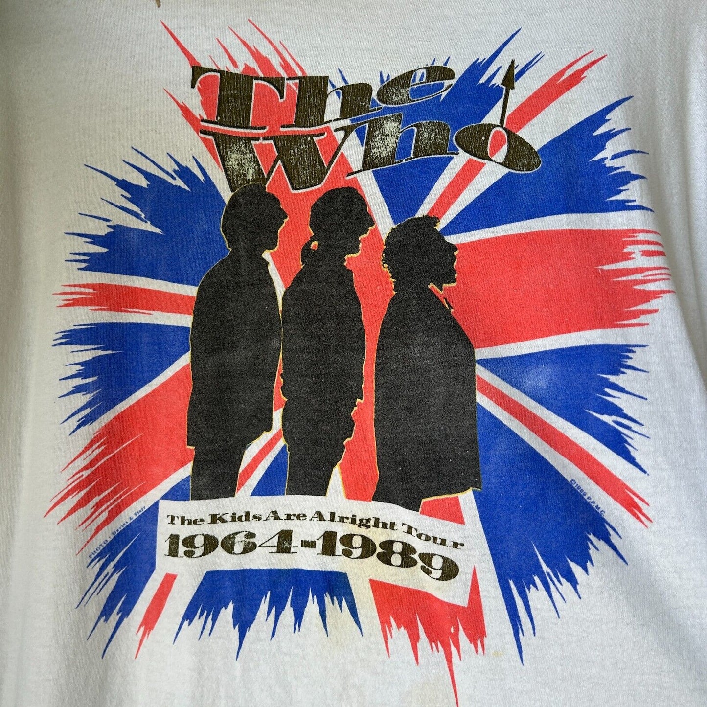 VINTAGE 80s | The Who The Kids Are Alright Tour Band T-Shirt sz XL