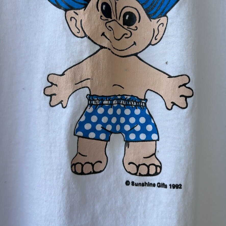 VINTAGE 90s | Out Of Controll Troll T-Shirt sz M