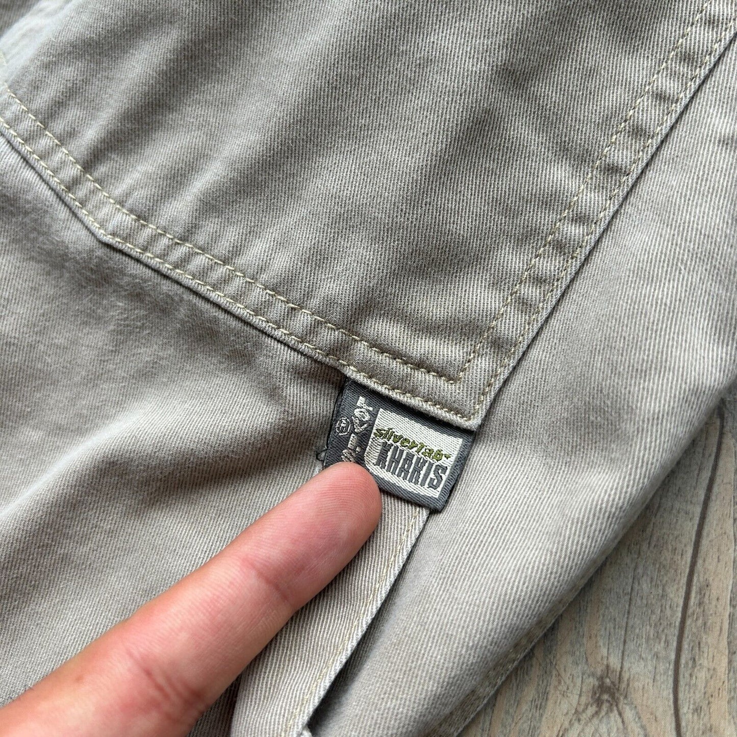 VINTAGE | Levis Silver Tab Workwear Baggy Khakis Pants sz W38 L34