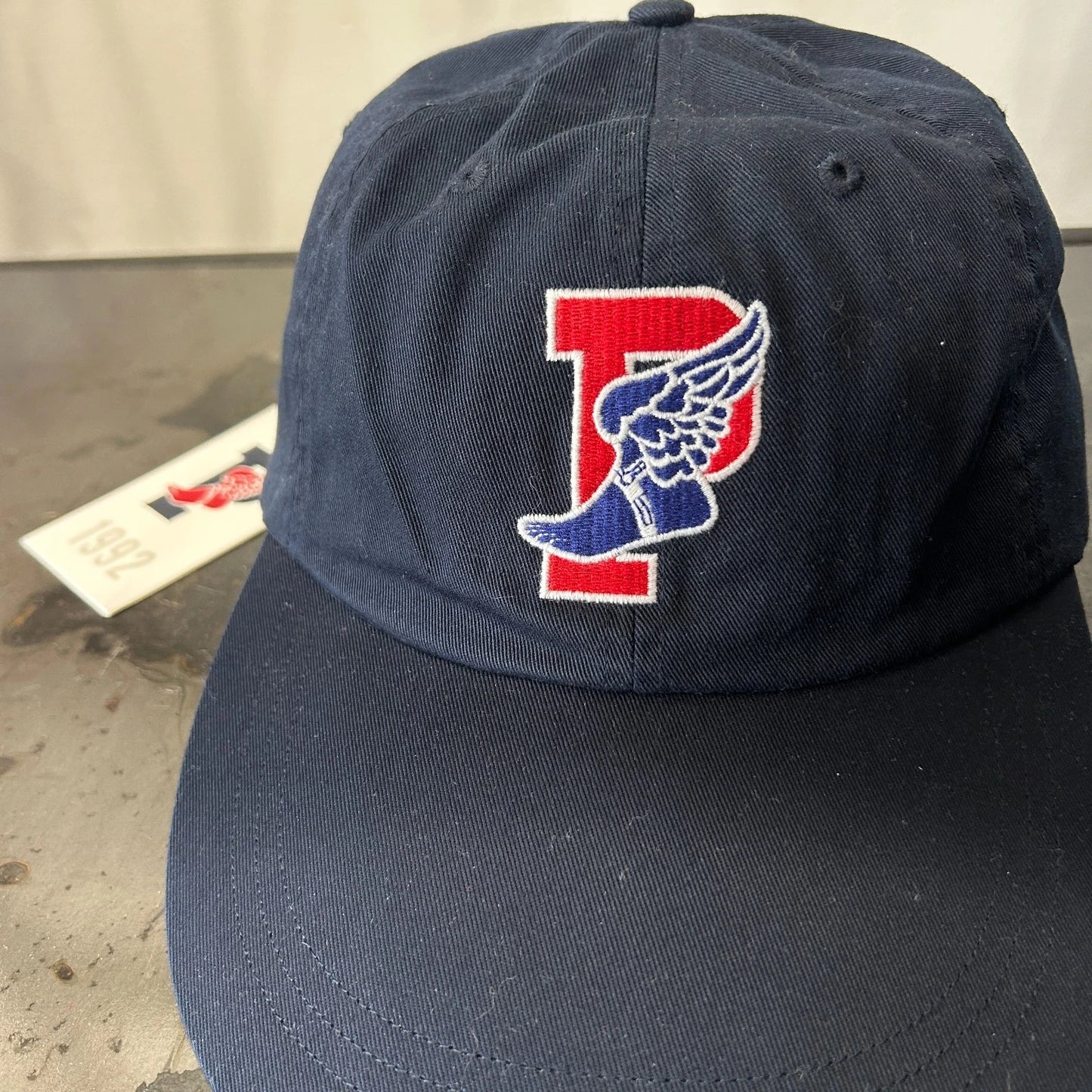 Polo by Ralph Lauren | P-Wing Stadium 90s Long Bill Cap Hat sz M NWT
