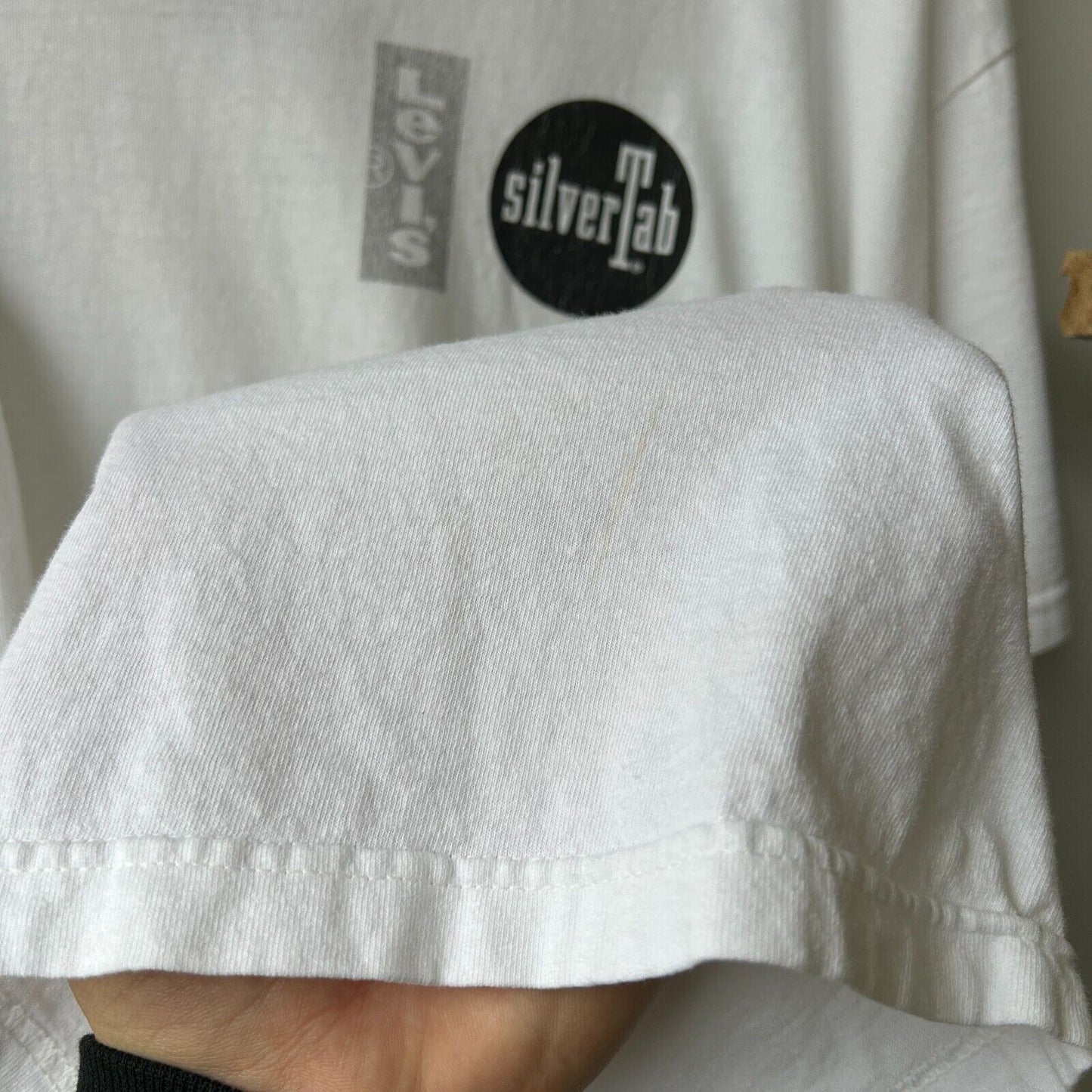 VINTAGE 90s | Levis SilverTab Logo T-Shirt sz XL