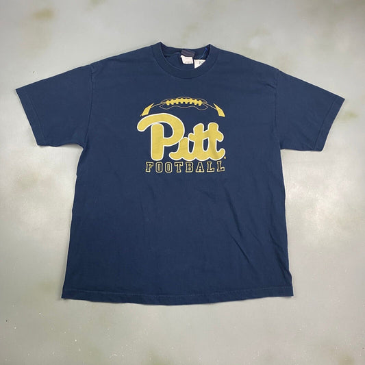 Vintage Pittsburgh Panthers Pitts Football T-Shirt sz XL Men Adult