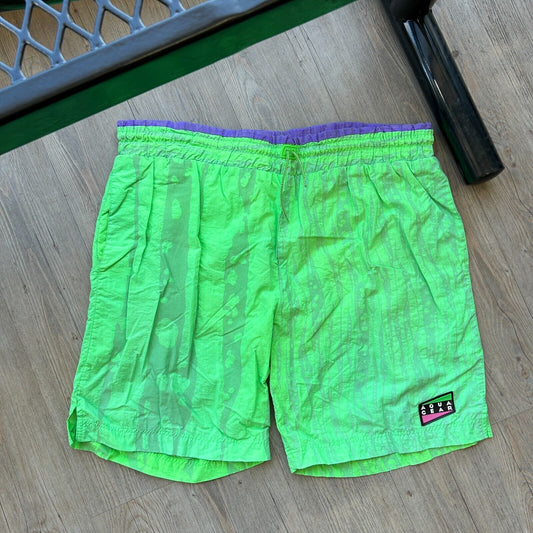 VINTAGE 90s | Nike Aqua Gear Board Shorts sz XXL