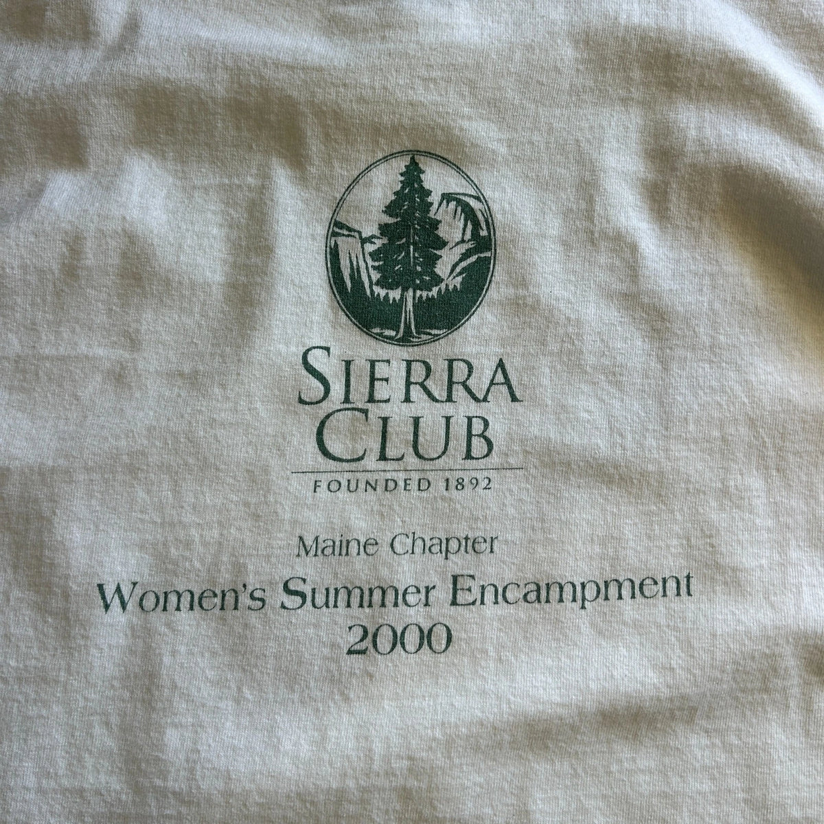 PATAGONIA 2000 | Sierra Club Vintage Beneficial T's T-Shirt sz M/L