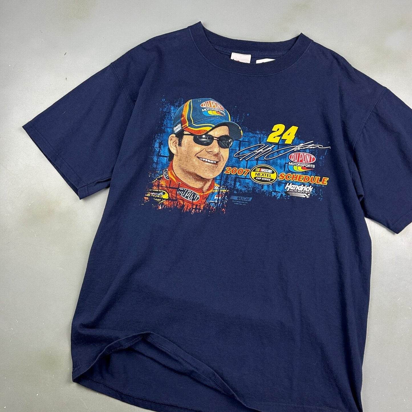 VINTAGE | NASCAR Nextel Cup Series Racing T-Shirt sz L Adult