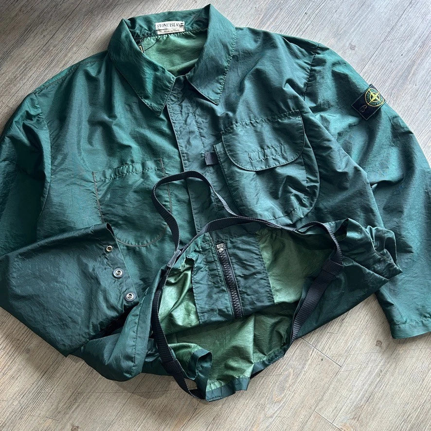 1995 STONE ISLAND | Formula Steel Emerald Jacket sz XL