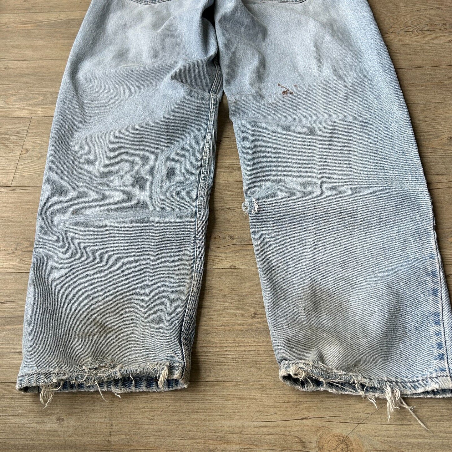 VINTAGE 90s | Levis SilverTab Baggy Light Wash Jeans Pants sz W32 L32