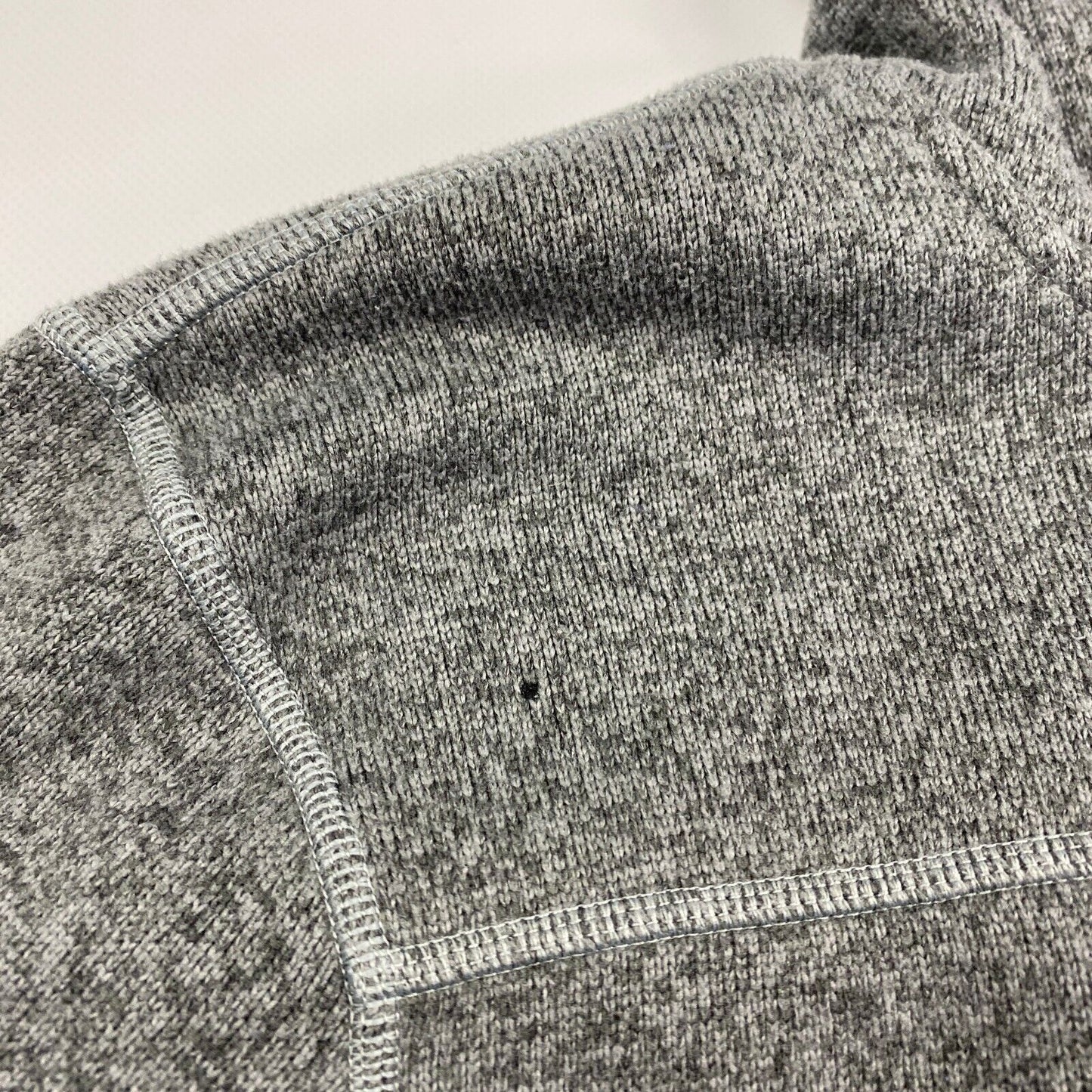 VINTAGE The North Face Grey Zip Up Fleece Sweater sz Large Men