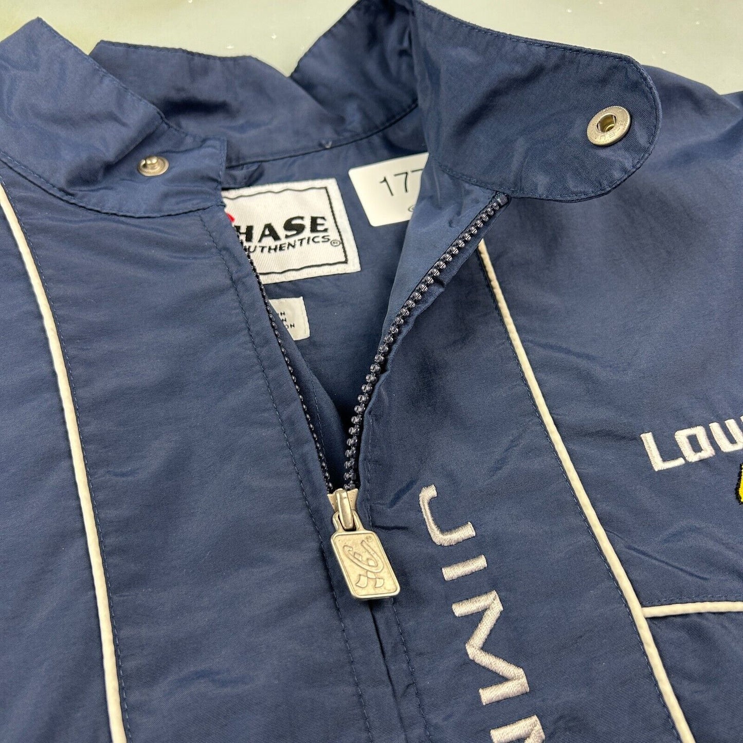 VINTAGE | Jimmie Johnson Lowes Nascar Nylon Windbreaker Race Jacket sz XL Adult