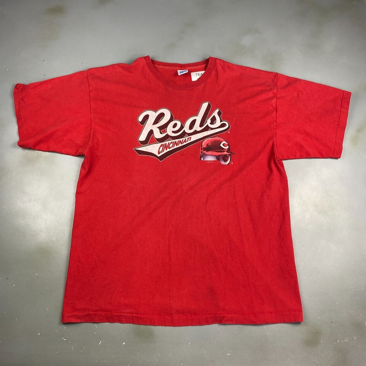 VINTAGE 1995 Cincinnati Reds MLB Baseball Red T-Shirt sz XXL Men Adult MadeinUSA