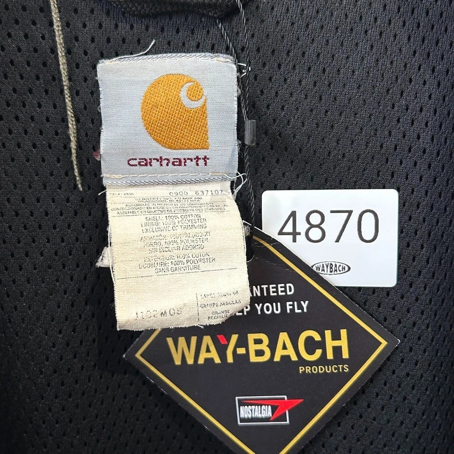 VINTAGE | Carhartt J102 Faded Moss Santa Fe Bomber Jacket sz L