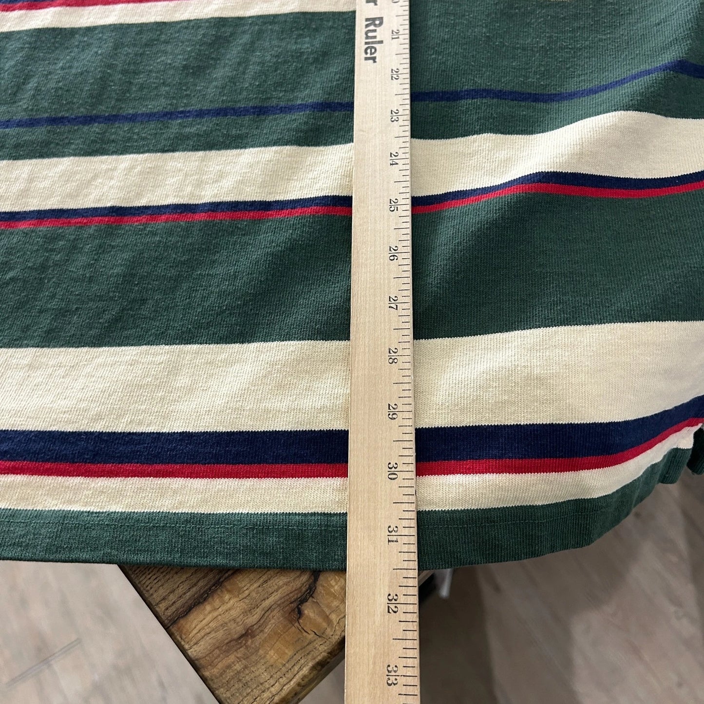 VINTAGE | Polo by Ralph Lauren Striped Sm Pony Rugby Shirt sz XL