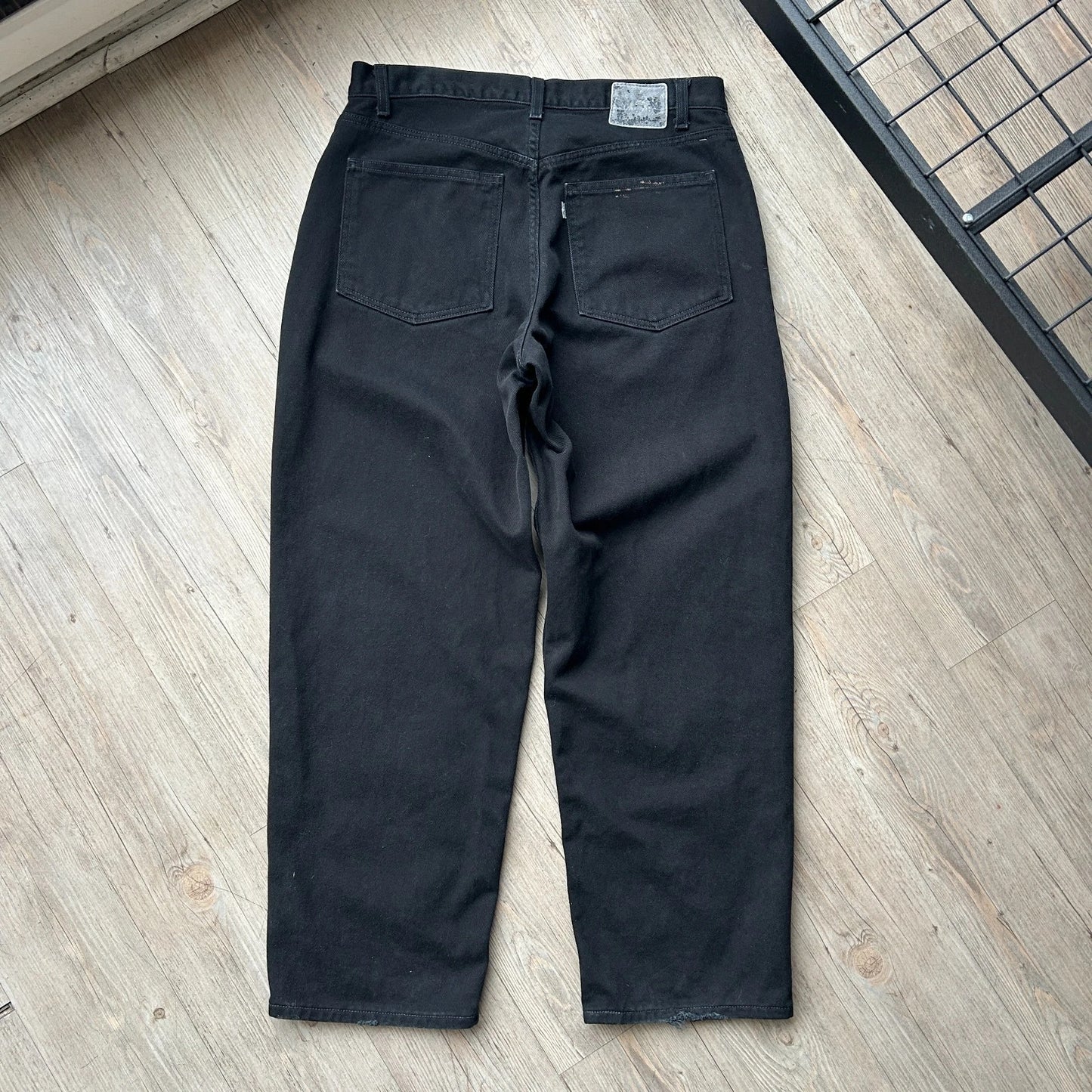 VINTAGE | Levis SilverTab Black Baggy Denim Pants sz W34 L32