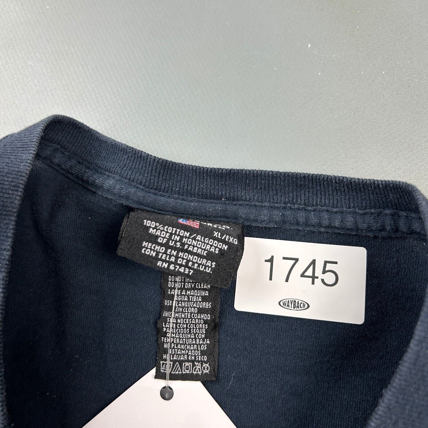 VINTAGE | Ralph Lauren POLO Jeans Co. Navy T-Shirt sz XL Adult