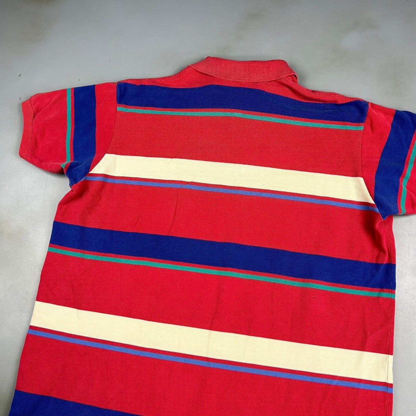 VINTAGE 90s Ralph Lauren Striped Polo Shirt sz XL Adult