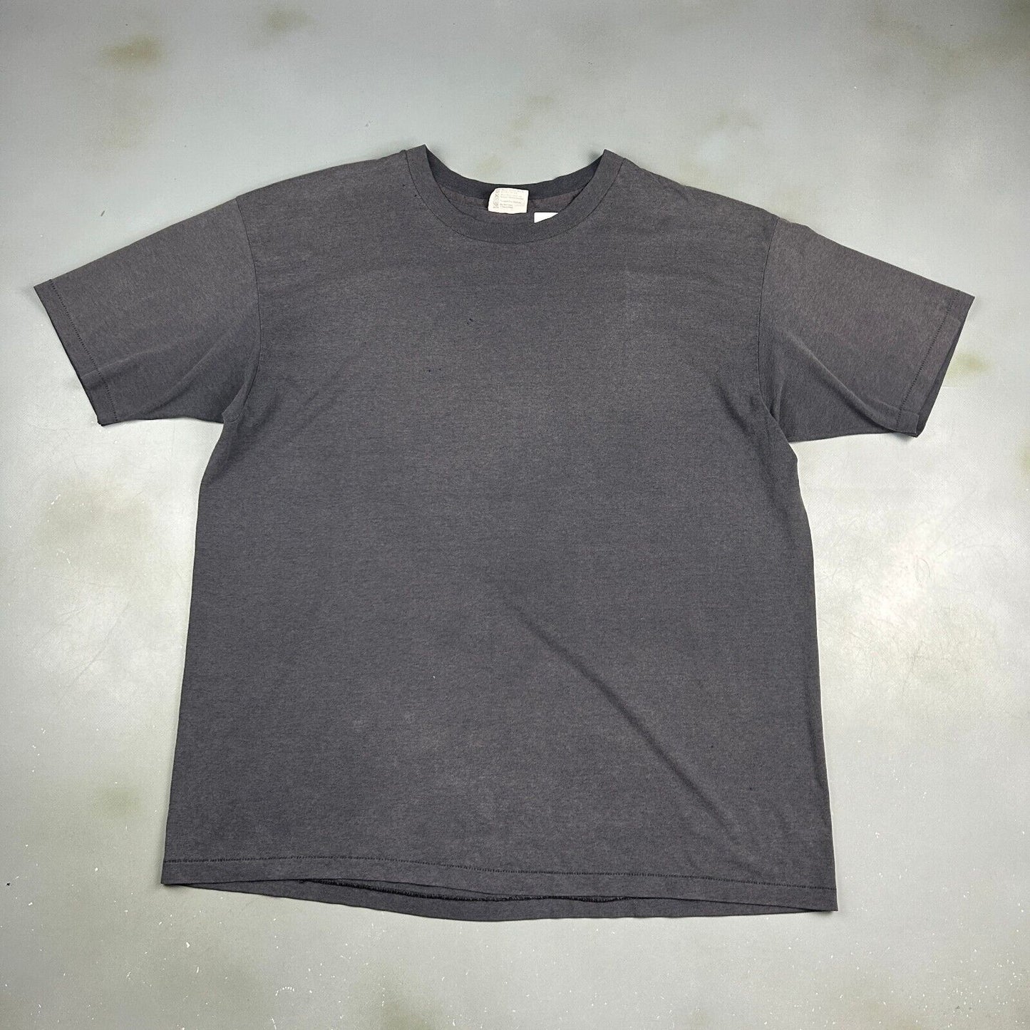 VINTAGE 7-Eleven The Only Game In Town Faded Black T-Shirt sz XXL Adult