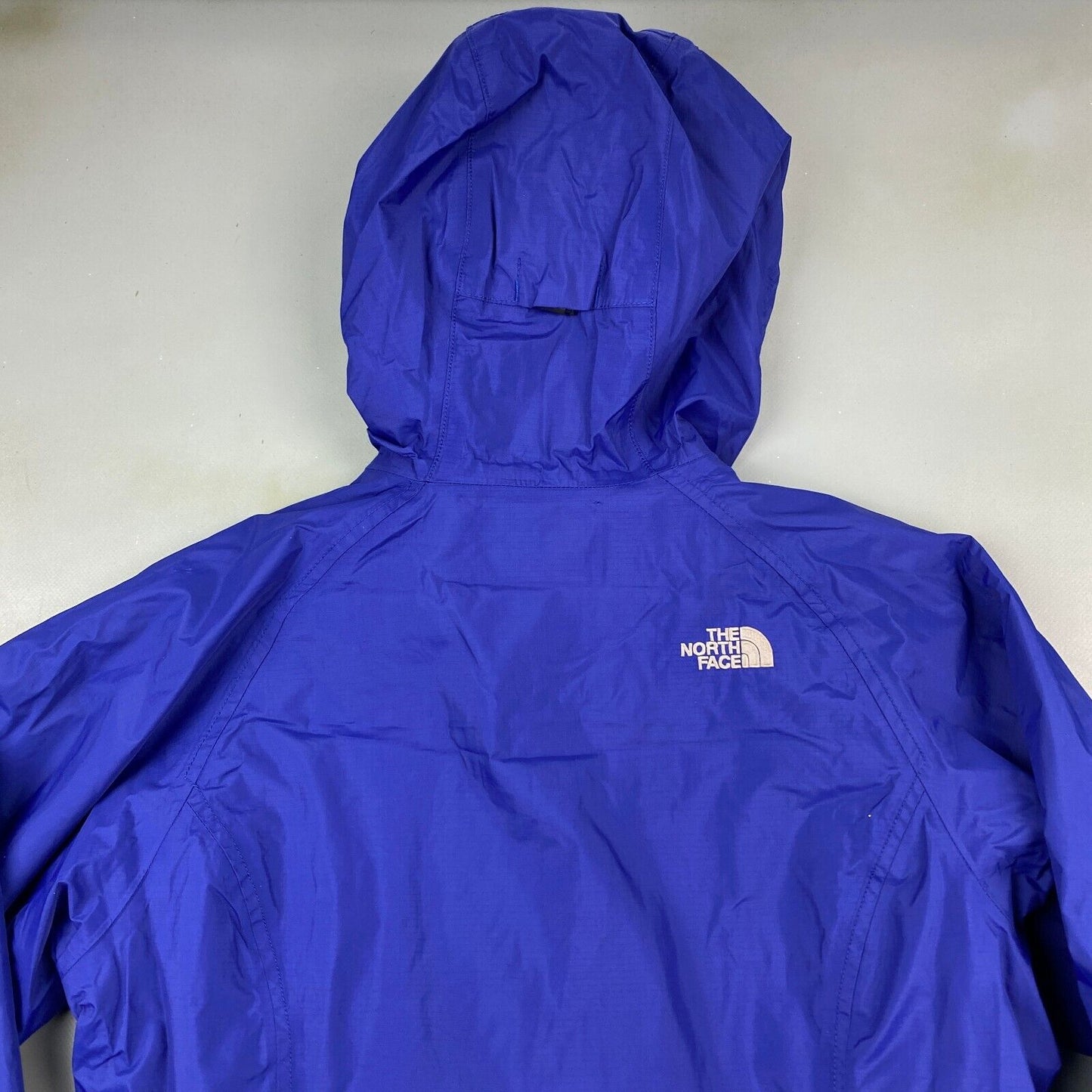 VINTAGE The North Face Hyvent Blue Shell Windbreaker Jacket sz Small Womens