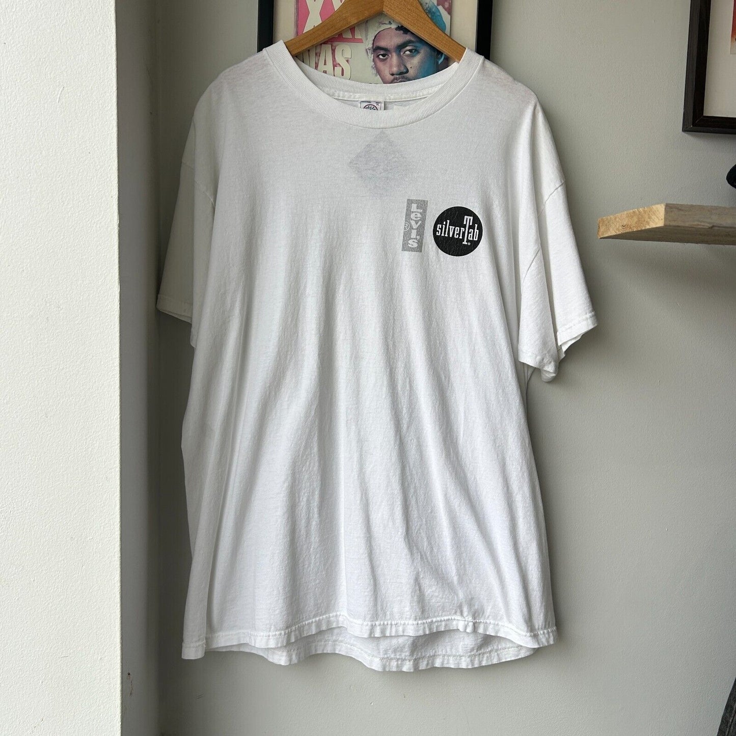 VINTAGE 90s | Levis SilverTab Logo T-Shirt sz XL