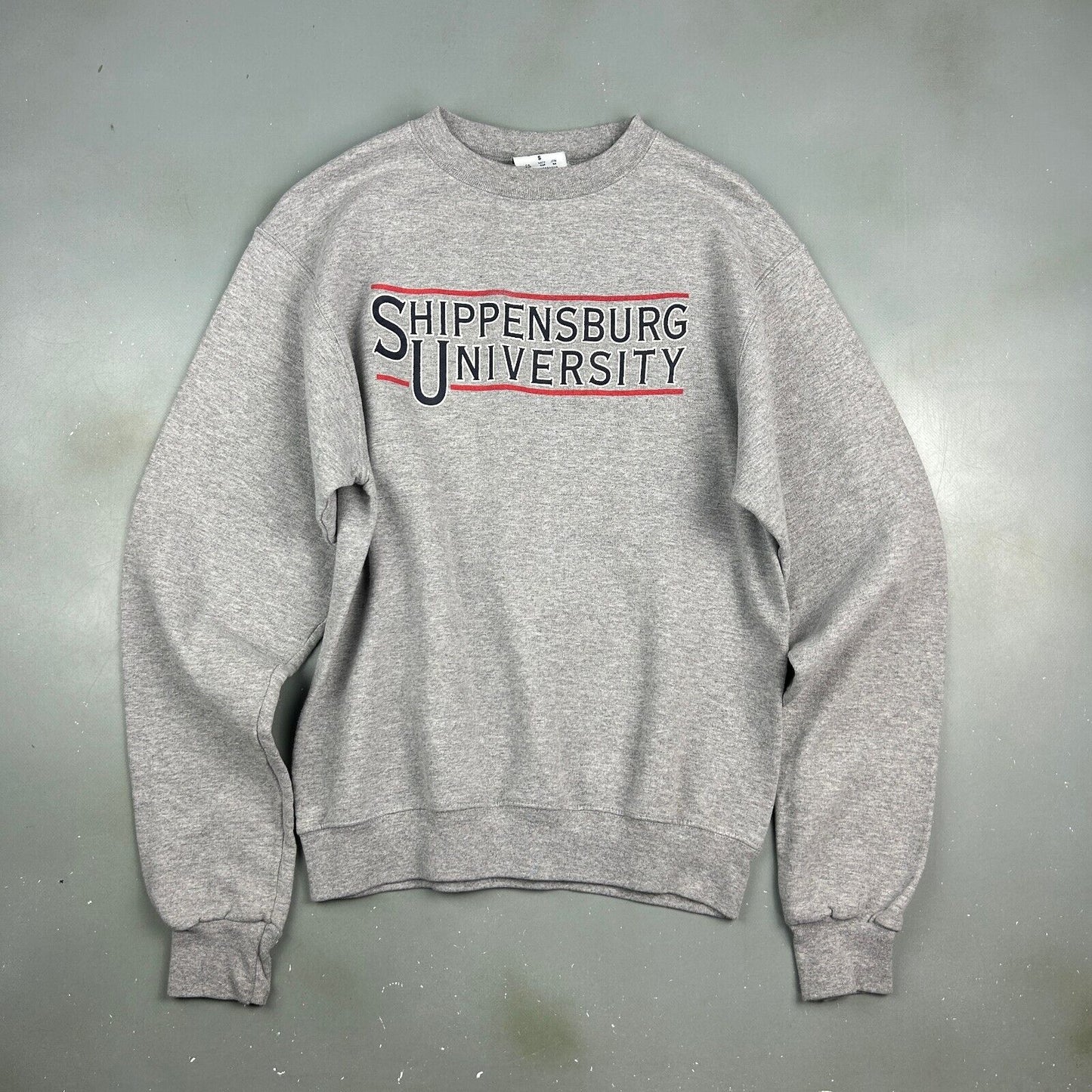 VINTAGE | Shippensburg University Grey Champion Crewneck Sweater sz S Adult